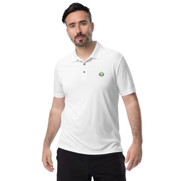 adidas performance polo shirt white