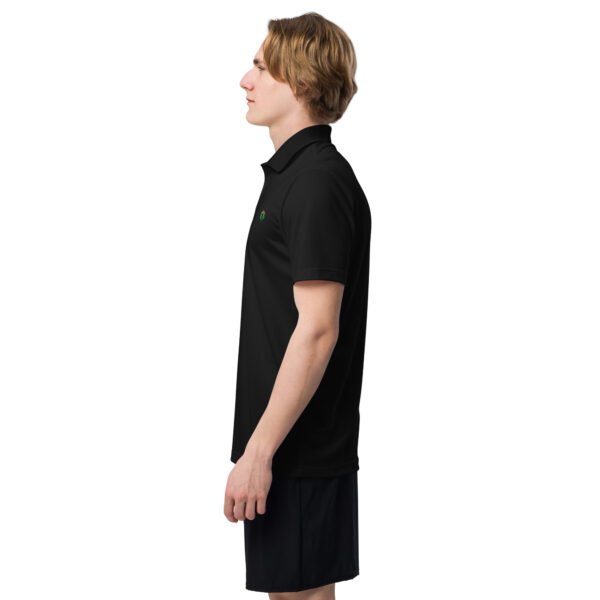 adidas premium polo shirt black left