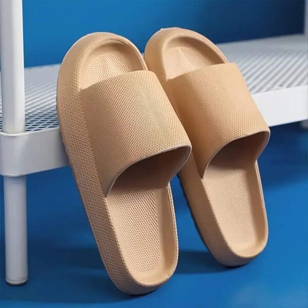 Khaki flip flop main front