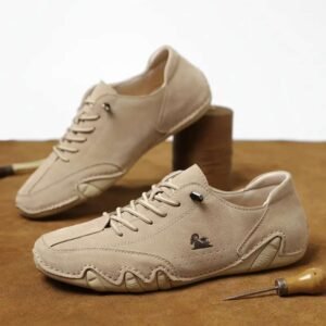 Womens Antelope Artistic Graphic Beige