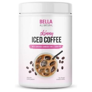 Refreshing iced coffee in a glass over ice, ready to drink.