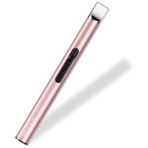 Eco-friendly rechargeable candle lighter with long handle design.