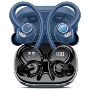 Wireless Bluetooth 5.3 earbuds with high-fidelity audio and ENC noise cancellation