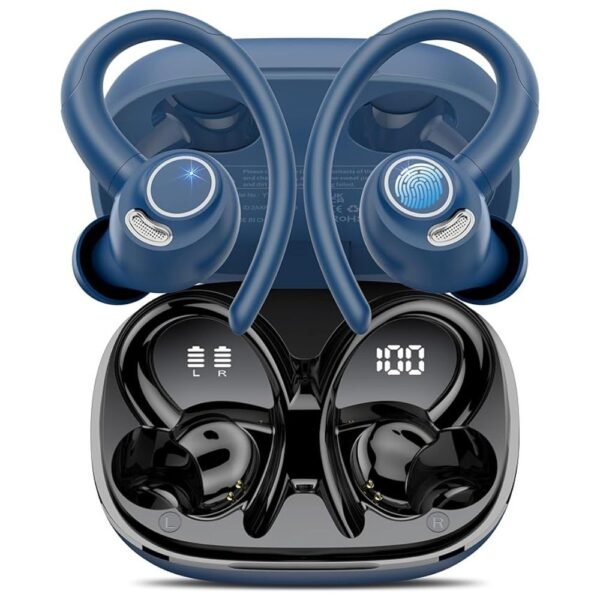 Wireless Bluetooth 5.3 earbuds with high-fidelity audio and ENC noise cancellation