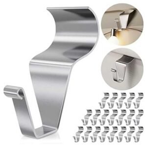 20-Pack Stainless Steel Siding Hooks for Hanging Decorations