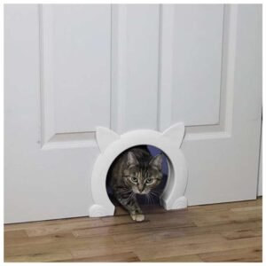 Durable Indoor Cat Door made from wear-resistant ABS material