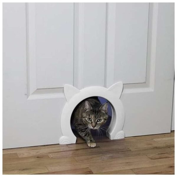 Durable Indoor Cat Door made from wear-resistant ABS material