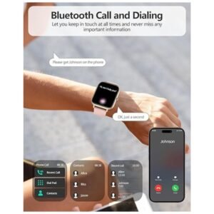 Smart Watch for Men Women with Bluetooth call and message notifications