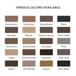 Various Color Options for Eyebrow Stamp Pencil Kit