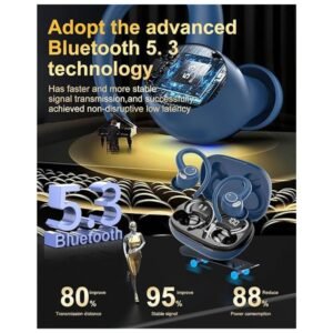 Adopt the advanced Bluetooth 5.3 technology for faster, stable connectivity and seamless audio performance.