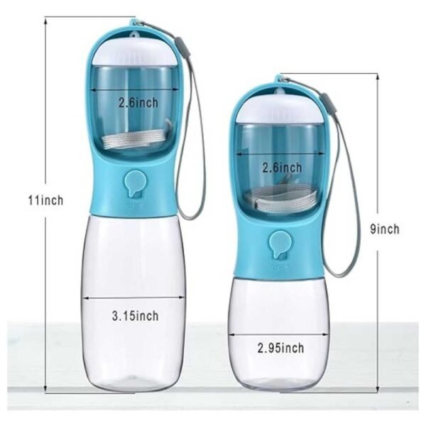 Dimensions: 10oz (300ml) or 19oz (550ml) water capacity, portable design