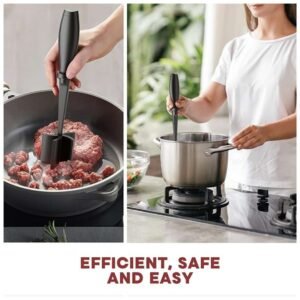 Premium Meat Chopper for Ground Beef, Non-Stick and Heat Resistant