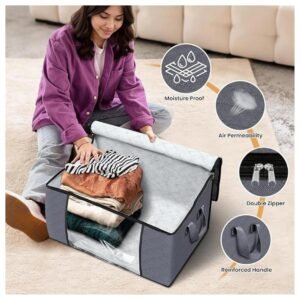 Storage bag made from breathable non-woven fabric, ensuring moisture and dust protection.