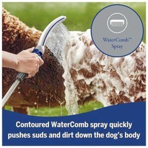 User-friendly Dog Shower Attachment designed for stress-free bathing with easy setup and maintenance