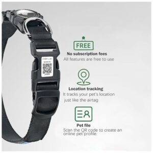 Free, no subscription pet tracker with location tracking and pet file storage