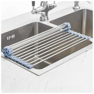 Roll Up Dish Drying Rack for Kitchen Sink