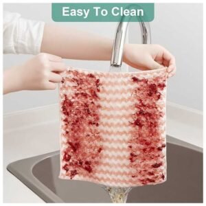 Easy-to-clean dish rags for efficient kitchen use