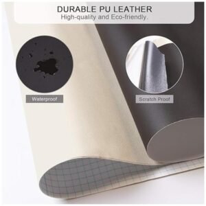 Close-up of Leather Repair Tape Self-Adhesive Leather patch for easy repair of furniture and car seats
