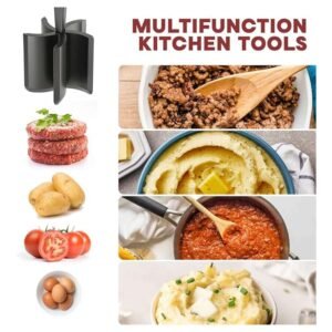 Multifunctional Kitchen Tool - Meat Chopper for Ground Meat, Mixing, and Mashing