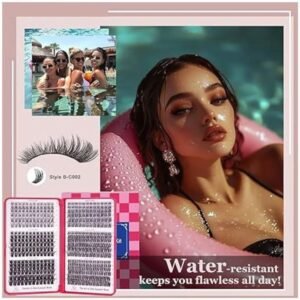 Waterproof 2-in-1 lash bond and seal for a secure, long-lasting hold up to 72 hours