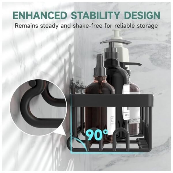 Enhanced stable design for secure and reliable storage in any bathroom