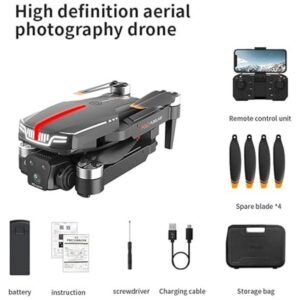 Close-up of the drone's camera lens emphasizing its 1080p HD resolution and precision for capturing sharp images