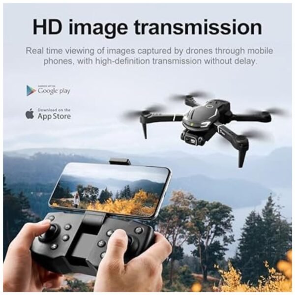 HD image transmission for real-time video feed.