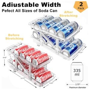 Adjustable width design to fit various can sizes up to 8.46" high and 2.79" in diameter