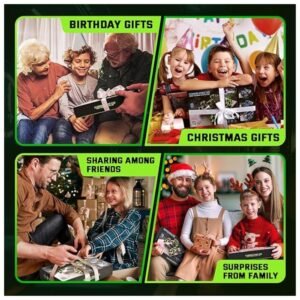 Perfect birthday or Christmas gift, ideal for sharing with friends and family.