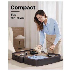 Travel Steamer Iron for Clothes, suitable for delicate fabrics like cotton, wool, and linen