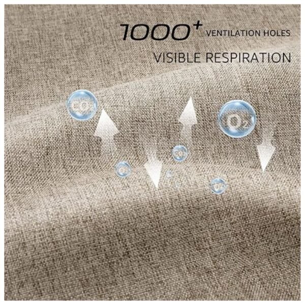 Breathable canvas upper promoting airflow and keeping feet cool and dry throughout the day