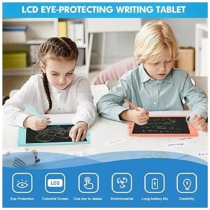 Eye-protection screen with no blue light or glare, ensuring safe use for kids