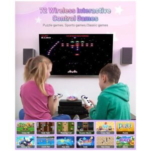 72 Wireless Interactive Control Games on Unicorn Dance Mat