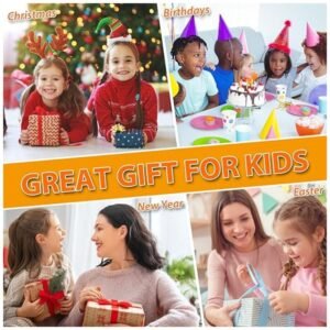 Handheld game console packaged and ready to be gifted, ideal for birthdays or holidays.