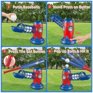 Step-by-step guide to setting up and using the T Ball set for kids