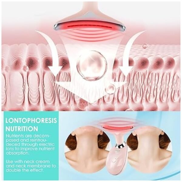 Facial massager promoting better absorption of skincare products for nourished and healthy skin.