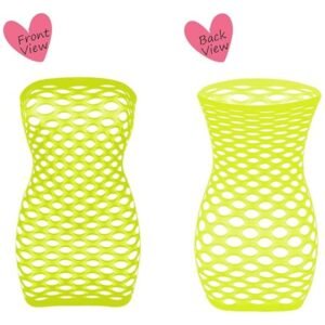 Close-Up of Lace and Fishnet Detailing