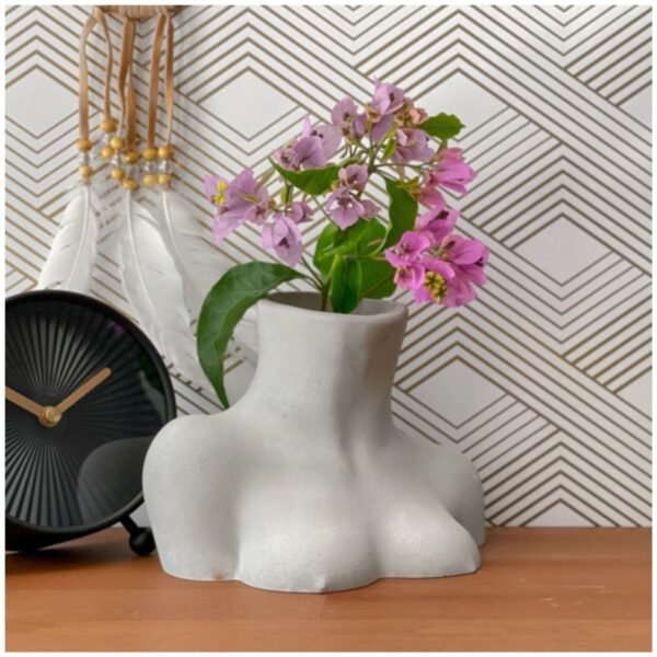 white centerpiece vases