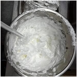 Large batch of grass-fed beef tallow being rendered, demonstrating the bulk production process