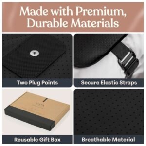 Durable leather grounding mat with non-slip bottom