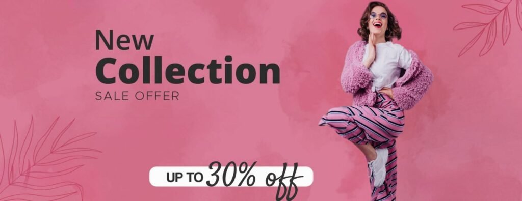 Sale Banner new collection upto 30% off