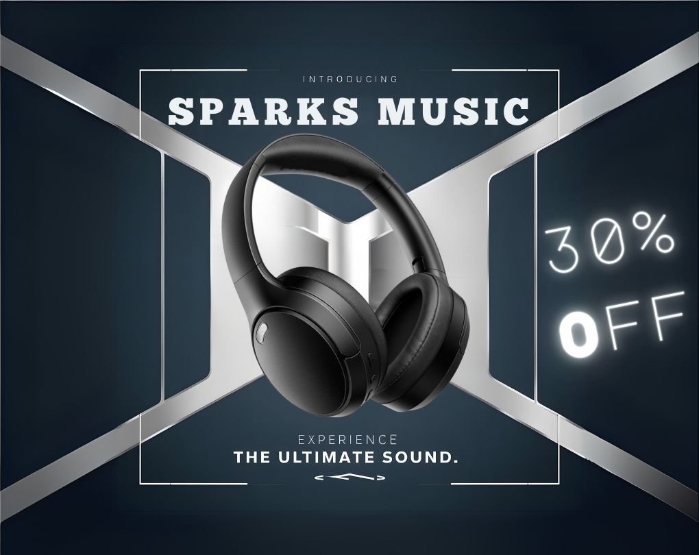 Sparks Music the ultimate sound offer banner