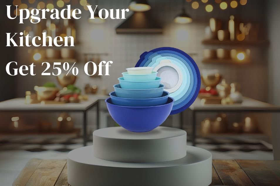 Mid category sale banner upgrade your kitchen get 25% off